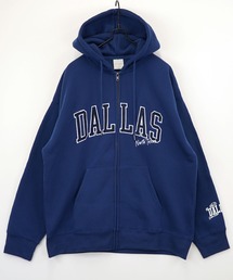 パーカー（ブルー・ネイビー/青色系・ジップアップ）ファッション通販