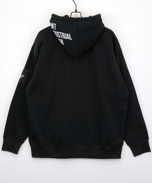 セール】【GROOVY STORE】ワイドシルエット レトロデザイン裏起毛ZIP