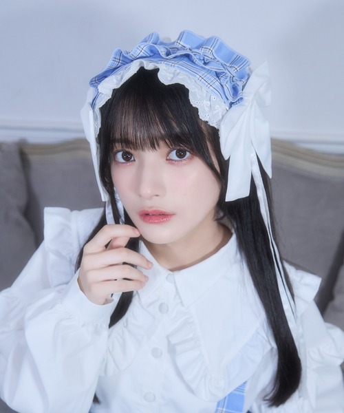 Whinny(ホワイニー)の「Whinny/スーパーみたらし日和(その他ヘアアクセサリー・レディース・サックスブルー/ブラック/ホワイト・FREE)」の2枚目の写真