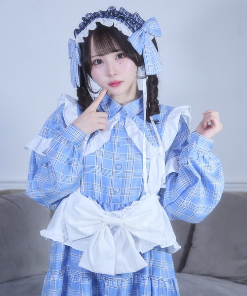 Whinny(ホワイニー)の「Whinny/スーパーみたらし日和(その他ヘアアクセサリー・レディース・サックスブルー/ブラック/ホワイト・FREE)」の8枚目の写真