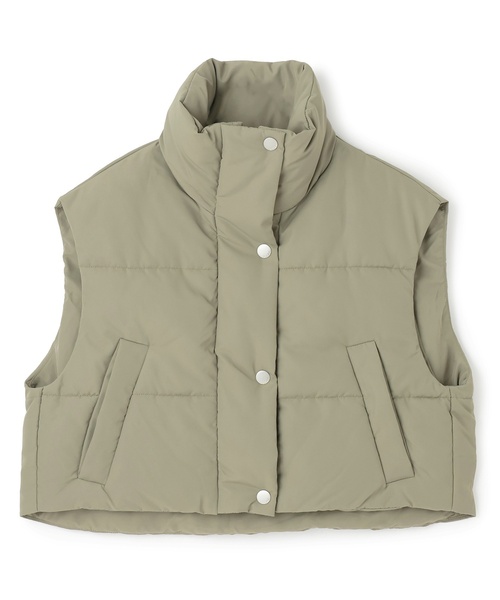 LOVETOXIC（ラブトキシック）の「パフィベスト（ベスト・キッズ・ブラック/カーキ/オフホワイト・L:160cm/M:150cm）」の14枚目の写真