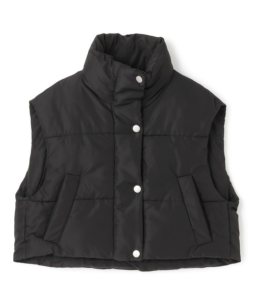 LOVETOXIC（ラブトキシック）の「パフィベスト（ベスト・キッズ・ブラック/カーキ/オフホワイト・L:160cm/M:150cm）」の15枚目の写真