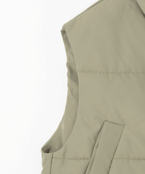 LOVETOXIC（ラブトキシック）の「パフィベスト（ベスト・キッズ・ブラック/カーキ/オフホワイト・L:160cm/M:150cm）」の5枚目の写真