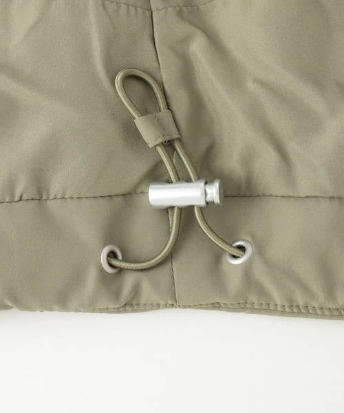 LOVETOXIC（ラブトキシック）の「パフィベスト（ベスト・キッズ・ブラック/カーキ/オフホワイト・L:160cm/M:150cm）」の7枚目の写真