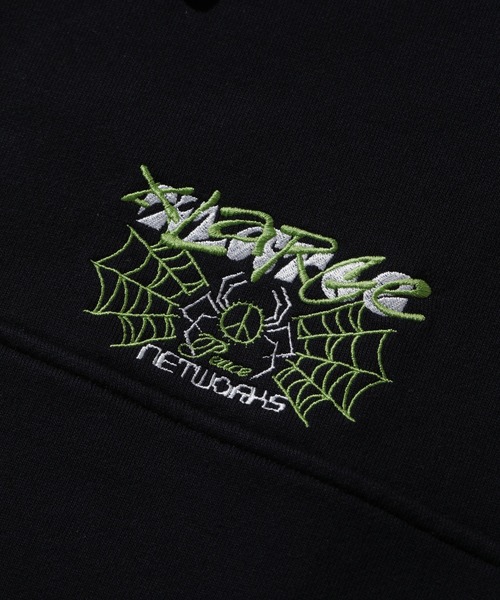 XLARGE（エクストララージ）の「DENIM COLLAR HALF ZIP SWEATSHIRT（スウェット・メンズ・ネイビー/アッシュ/ブラック・S/M/L/XL）」の12枚目の写真