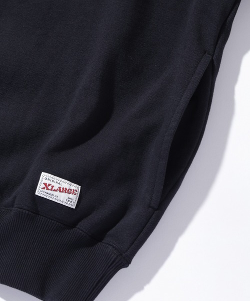 XLARGE（エクストララージ）の「DENIM COLLAR HALF ZIP SWEATSHIRT（スウェット・メンズ・ネイビー/アッシュ/ブラック・S/M/L/XL）」の13枚目の写真
