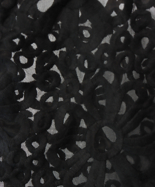 La TOTALITE（ラトータリテ）の「La Totalite レースバッグ（ハンドバッグ・レディース・ブラック/アイボリー・FREE）」の6枚目の写真