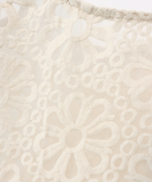 La TOTALITE（ラトータリテ）の「La Totalite レースバッグ（ハンドバッグ・レディース・ブラック/アイボリー・FREE）」の7枚目の写真