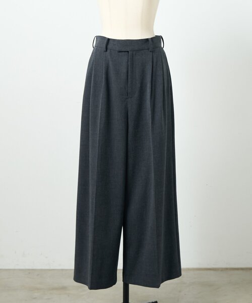 LIVETART（リヴェタート）の「メランジタックスラックス（その他パンツ・レディース・チャコールグレー・FREE）」の15枚目の写真