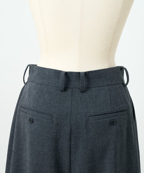 LIVETART（リヴェタート）の「メランジタックスラックス（その他パンツ・レディース・チャコールグレー・FREE）」の21枚目の写真