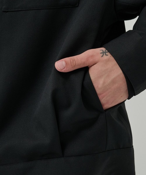 STUDIOUS（ステュディオス）の「【STUDIOUS】BAP WOOL トラッカージャケット（ブルゾン・メンズ・ダークブラウン/ブラック・3/1/2）」の7枚目の写真