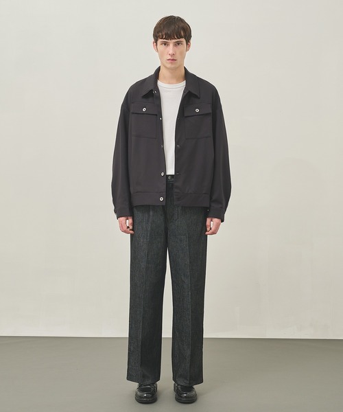 STUDIOUS（ステュディオス）の「【STUDIOUS】BAP WOOL トラッカージャケット（ブルゾン・メンズ・ダークブラウン/ブラック・3/1/2）」の17枚目の写真