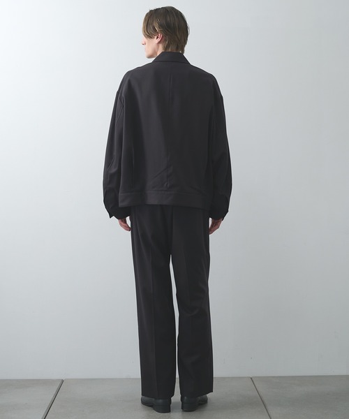 STUDIOUS（ステュディオス）の「【STUDIOUS】BAP WOOL トラッカージャケット（ブルゾン・メンズ・ダークブラウン/ブラック・3/1/2）」の21枚目の写真