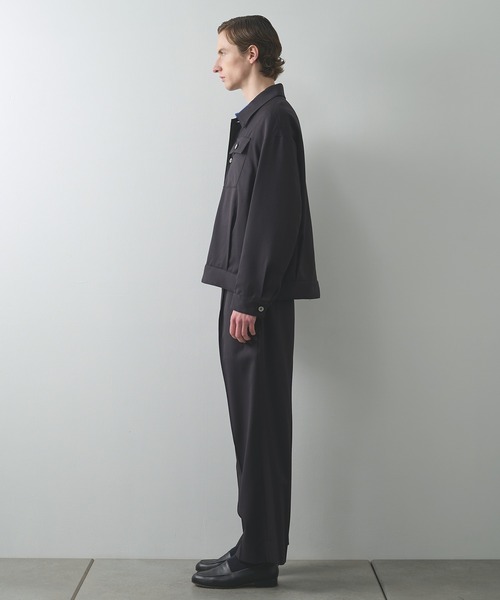 STUDIOUS】BAP WOOL トラッカージャケット（ブルゾン）｜STUDIOUS