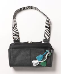 perche | ペルケ perche / 牛革×ナイロンチェンジベルトキーチャームショルダー(ショルダーバッグ)