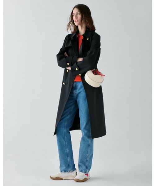 kate spade new york(ケイトスペード ニューヨーク)の「トレンチ(トレンチコート・レディース・ブラック・MEDIUM/X-SMALL/SMALL)」の3枚目の写真