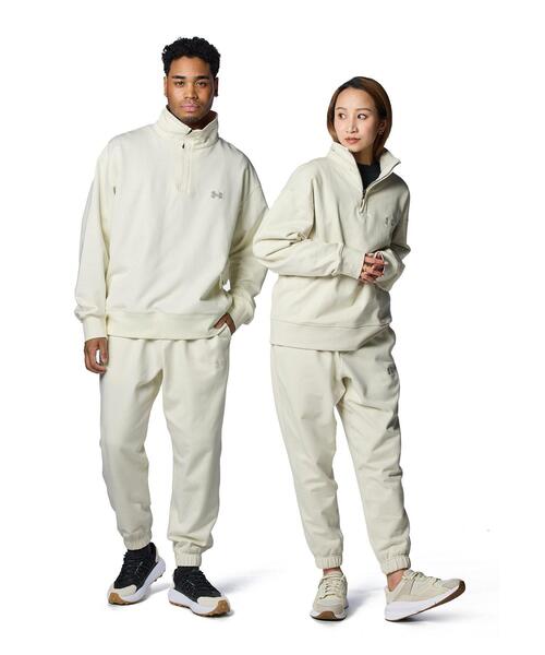 UNDER ARMOUR(アンダーアーマー)の「UAエレベーティッド フリース ジョガーパンツ(ライフスタイル/メンズ/レディース)(その他パンツ・レディース・ブラウン系・XL)」の2枚目の写真