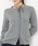 SLY�i�X���C�j�́uHEART CROCHET KNIT TOPS �n�[�g �{�^�� �N���V�F�j�b�g �g�b�v�X �J�[�f�B�K�� �H�� �~���i�J�[�f�B�K��/�{�����j�v�b�ۃO���[