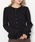SLY�i�X���C�j�́uHEART CROCHET KNIT TOPS �n�[�g �{�^�� �N���V�F�j�b�g �g�b�v�X �J�[�f�B�K�� �H�� �~���i�J�[�f�B�K��/�{�����j�v�b�u���b�N