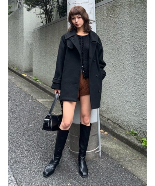 SLY HEART CROCHET KNIT TOPS レッド 完売 SLY | HEART CROCHET KNIT