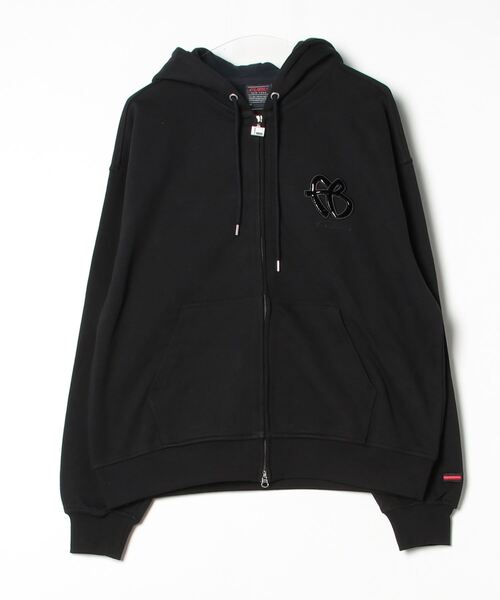FUBU( フブ)の「【FUBU/フブ】 FB Zip Hoodie / フブ ジップ フーディー(パーカー・メンズ・グレー/ブラック・L/XL/M)」の10枚目の写真