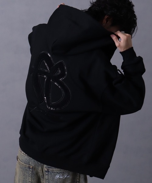 FUBU( フブ)の「【FUBU/フブ】 FB Zip Hoodie / フブ ジップ フーディー(パーカー・メンズ・グレー/ブラック・L/XL/M)」の8枚目の写真