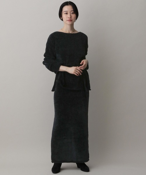 A part by（アパートバイ）の「モールセットアップ（セットアップ・レディース・アイボリー/ブラック/ライトベージュ・FREE）」の12枚目の写真