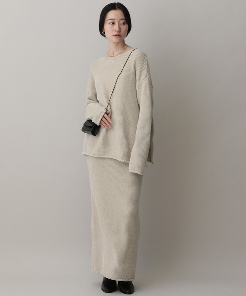 A part by（アパートバイ）の「モールセットアップ（セットアップ・レディース・アイボリー/ブラック/ライトベージュ・FREE）」の17枚目の写真