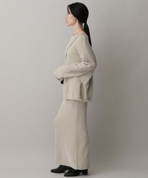 A part by（アパートバイ）の「モールセットアップ（セットアップ・レディース・アイボリー/ブラック/ライトベージュ・FREE）」の18枚目の写真