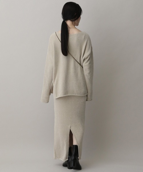 A part by（アパートバイ）の「モールセットアップ（セットアップ・レディース・アイボリー/ブラック/ライトベージュ・FREE）」の19枚目の写真