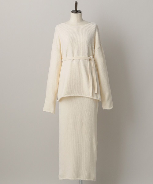 A part by（アパートバイ）の「モールセットアップ（セットアップ・レディース・アイボリー/ブラック/ライトベージュ・FREE）」の10枚目の写真