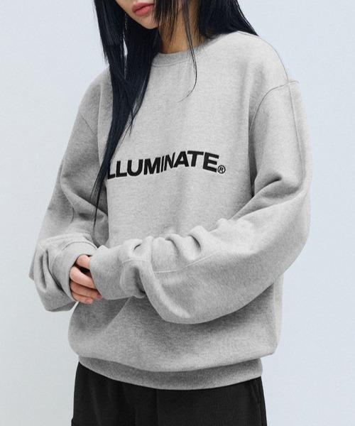 F.ILLUMINATE（フィルミネイト）の「【UNISEX】Filluminate／Authentic ロゴプルオーバー（スウェット・レディース・ブラック/ナチュラル/グレー/ネイビー・SMALL/MEDIUM）」の2枚目の写真