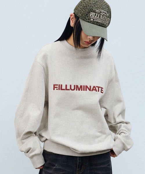 F.ILLUMINATE（フィルミネイト）の「【UNISEX】Filluminate／Authentic ロゴプルオーバー（スウェット・レディース・ブラック/ナチュラル/グレー/ネイビー・SMALL/MEDIUM）」の11枚目の写真