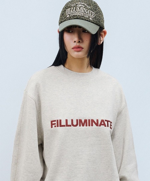 F.ILLUMINATE（フィルミネイト）の「【UNISEX】Filluminate／Authentic ロゴプルオーバー（スウェット・レディース・ブラック/ナチュラル/グレー/ネイビー・SMALL/MEDIUM）」の12枚目の写真
