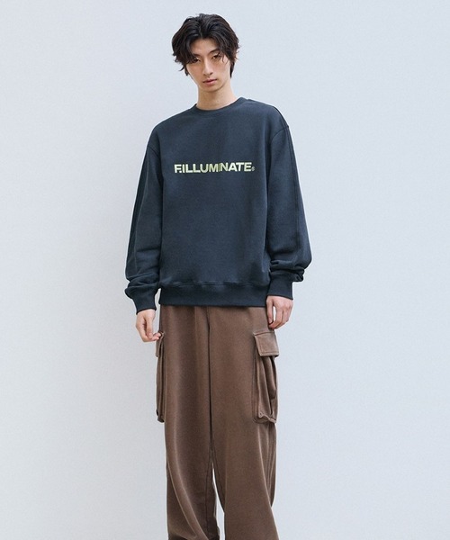 F.ILLUMINATE（フィルミネイト）の「【UNISEX】Filluminate／Authentic ロゴプルオーバー（スウェット・レディース・ブラック/ナチュラル/グレー/ネイビー・SMALL/MEDIUM）」の13枚目の写真