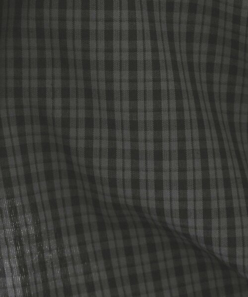 OPAQUE.CLIP（オペークドットクリップ）の「チェック柄レギュラーシャツ【洗濯機OK】（シャツ/ブラウス・レディース・キャメル/チャコールグレー・00）」の6枚目の写真