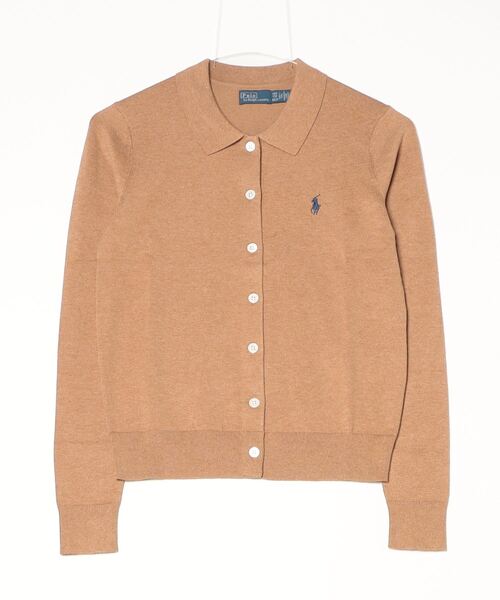 ポロカラー ボタンド カーディガン（カーディガン/ボレロ）｜POLO