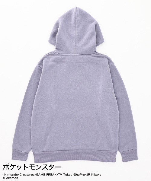 ポケットモンスター」ポケモン ゲンガー パーカー (フード付き