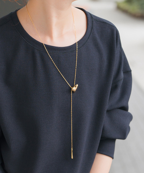 Soierie/ソワリー Distort heart necklace（ネックレス）｜Spick