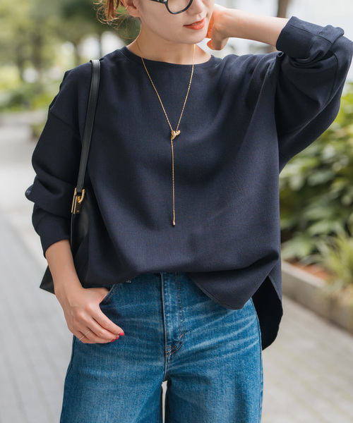 Spick & Span（スピックアンドスパン）の「Soierie/ソワリー Distort heart necklace（ネックレス・レディース・ゴールド・FREE）」の3枚目の写真