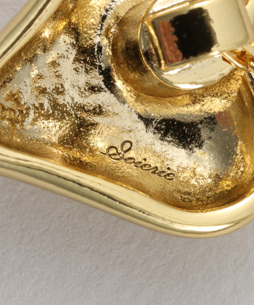 Spick & Span（スピックアンドスパン）の「Soierie/ソワリー Distort heart necklace（ネックレス・レディース・ゴールド・FREE）」の10枚目の写真