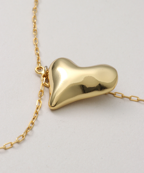 soierie ネックレス Soierie（ソワリー） ネックレス 「Soierie」Distort heart ネックレス