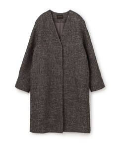 ヴァージンウール ツイードコート（その他アウター）｜TOMORROWLAND