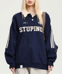 American college polo sweat