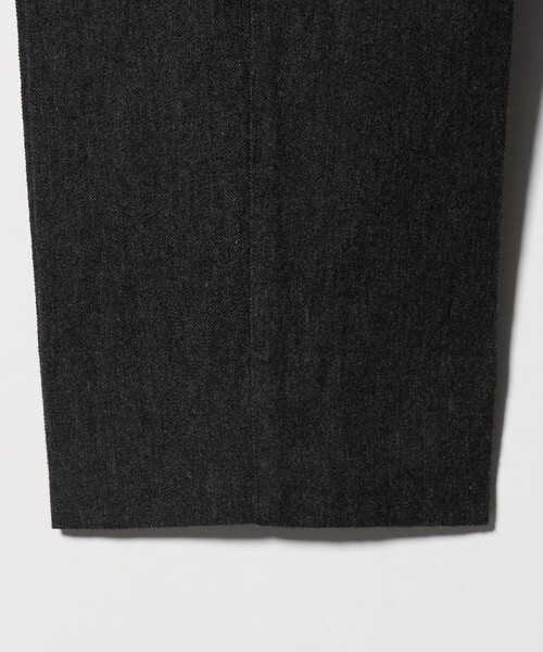 green label relaxing（グリーンレーベルリラクシング）の「DC W/LI デニムライク ワイド 1プリーツ イージーパンツ（スラックス・メンズ・ネイビー/ダークグレー・XL/S/M/L）」の18枚目の写真