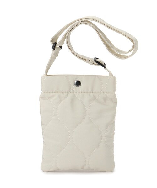 Dessin（デッサン）の「中綿キルティングMINIショルダー（ショルダーバッグ・レディース・ブラック/オフホワイト/ブラウン系・00）」の14枚目の写真