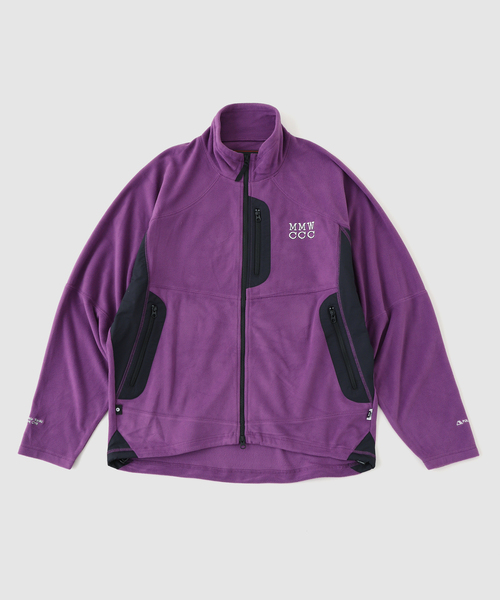 CITY COUNTRY CITY(シティーカントリーシティー)の「CITY COUNTRY CITY × Marmot POLARTEX FLEECE JACKET(その他アウター・メンズ・ブラック/パープル・MEDIUM/LARGE)」の2枚目の写真