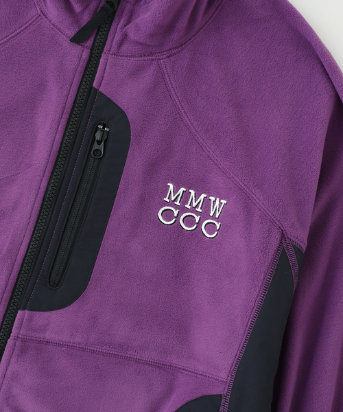 CITY COUNTRY CITY(シティーカントリーシティー)の「CITY COUNTRY CITY × Marmot POLARTEX FLEECE JACKET(その他アウター・メンズ・ブラック/パープル・MEDIUM/LARGE)」の4枚目の写真