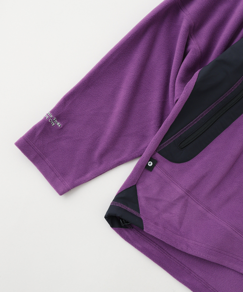 CITY COUNTRY CITY(シティーカントリーシティー)の「CITY COUNTRY CITY × Marmot POLARTEX FLEECE JACKET(その他アウター・メンズ・ブラック/パープル・MEDIUM/LARGE)」の6枚目の写真