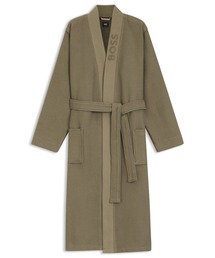 BOSS（ボス）の「ワッフルストラクチャー ドレッシングガウン ロゴエンブロイダリー（ガウン/バスローブ）」